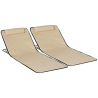 outsunny-2-pieces-outdoor-beach-mat-steel-reclining-chair-set-w-pillow-beige~5056534548926_02c_MP